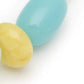 Close-up of the Unique Bracelet In Cloud Marble by Vanessa Baroni showing the beads