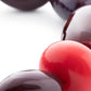 Close-up of the Unique Flex Bracelet Aubergine by Vanessa Baroni showing the beads