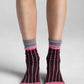 Aydo Studios Varna Flow socks in Muted Nectar, worn detail