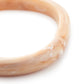 Soft Edge Bangle In Creme Brulee Marble