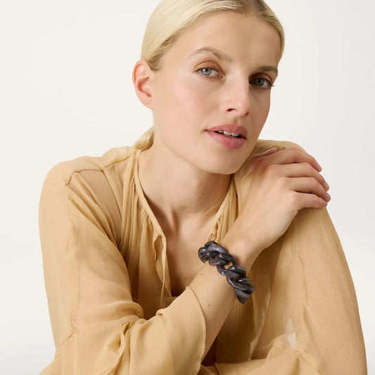 Great Bracelet In Blue Jeans Marble