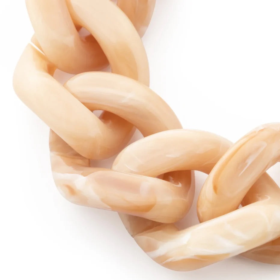 Great Bracelet In Creme Brulee Marble