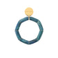 Stone Flex Bracelet In Teal Marble by Vanessa Baroni on a white background
