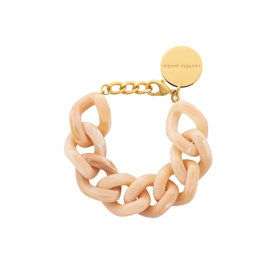 Great Bracelet In Creme Brulee Marble