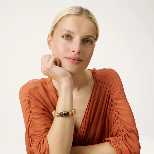 Unique Flex Bracelet In Creme Brulee