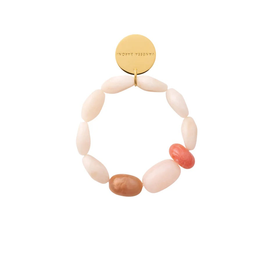 Unique Bracelet Latte Marble