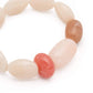 Unique Bracelet Latte Marble