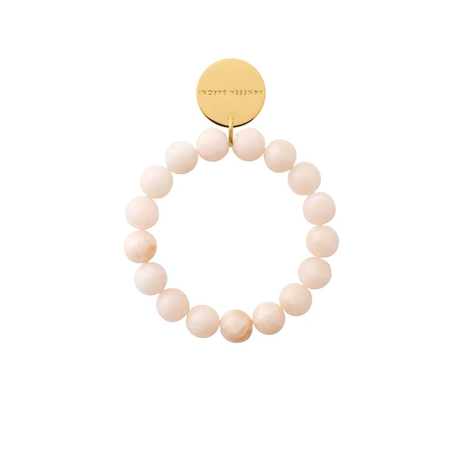 Mini Beads Flex In Latte Marble