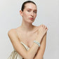 Flat Chain Bracelet In Cloud Marble