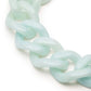 Flat Chain Bracelet In Cloud Marble