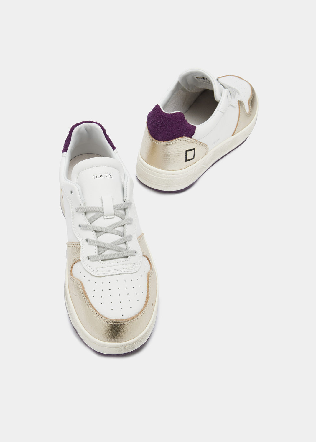 Court Sneaker Purple Silver