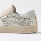 Hill Low Glitter Platinum