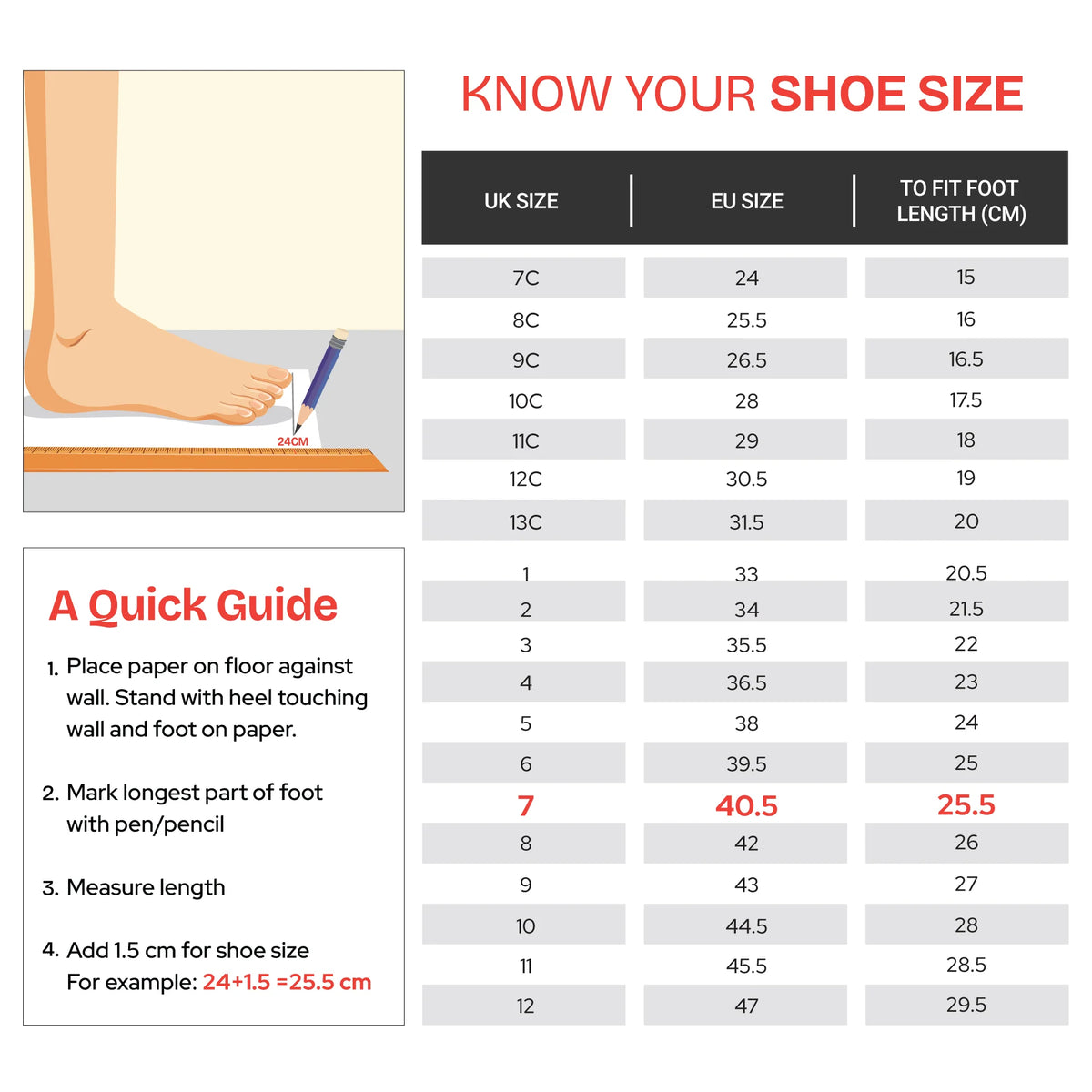 Size Guide
