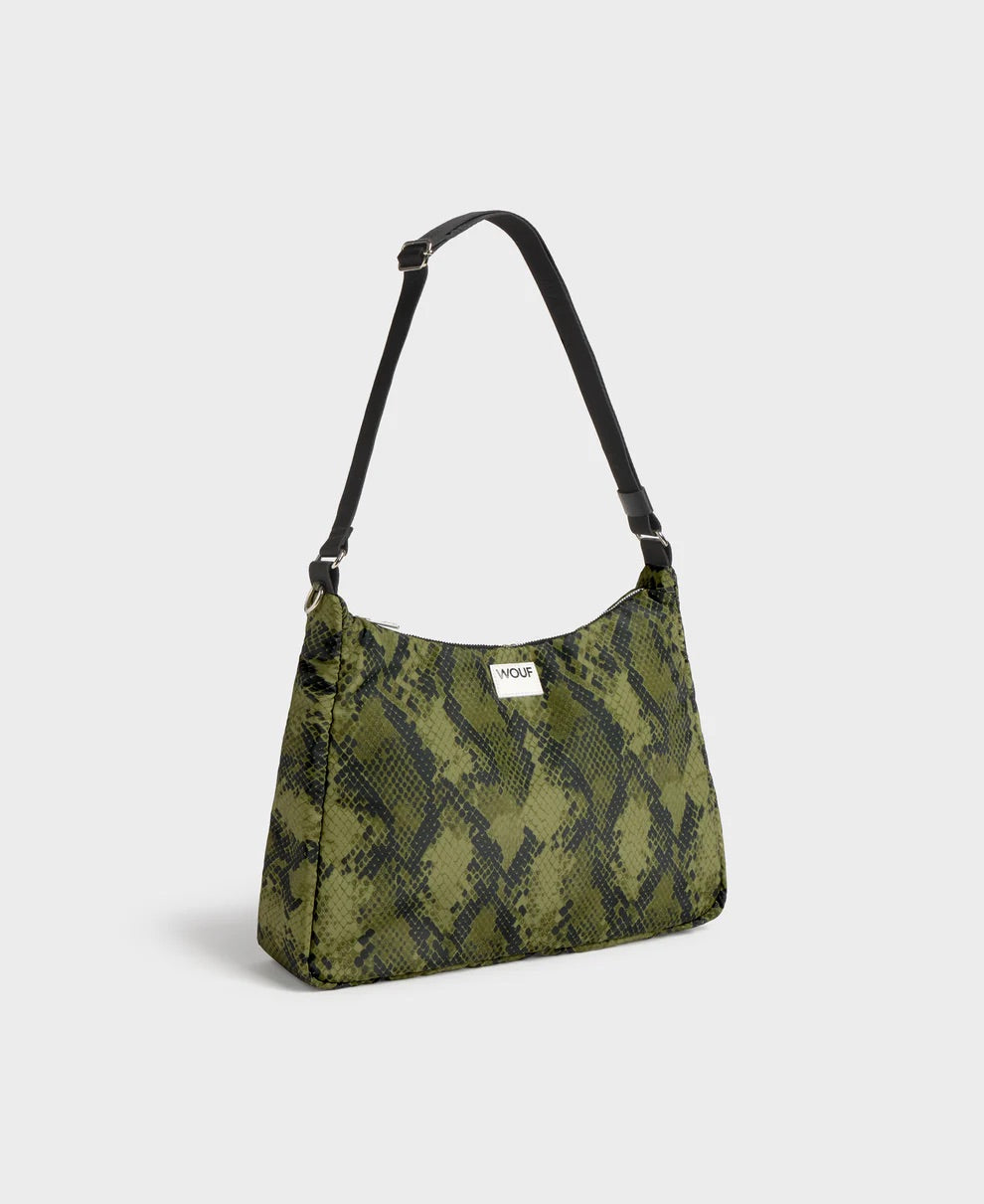 WOUF Cobra Hobo Bag in Recycled Fabric - view 2