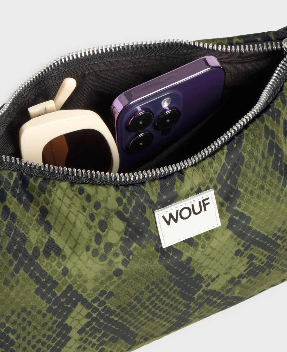 WOUF Cobra Hobo Bag in Recycled Fabric - view 3