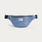 WOUF Royal Waistbag in Recycled Fabric – front view on soft stone background