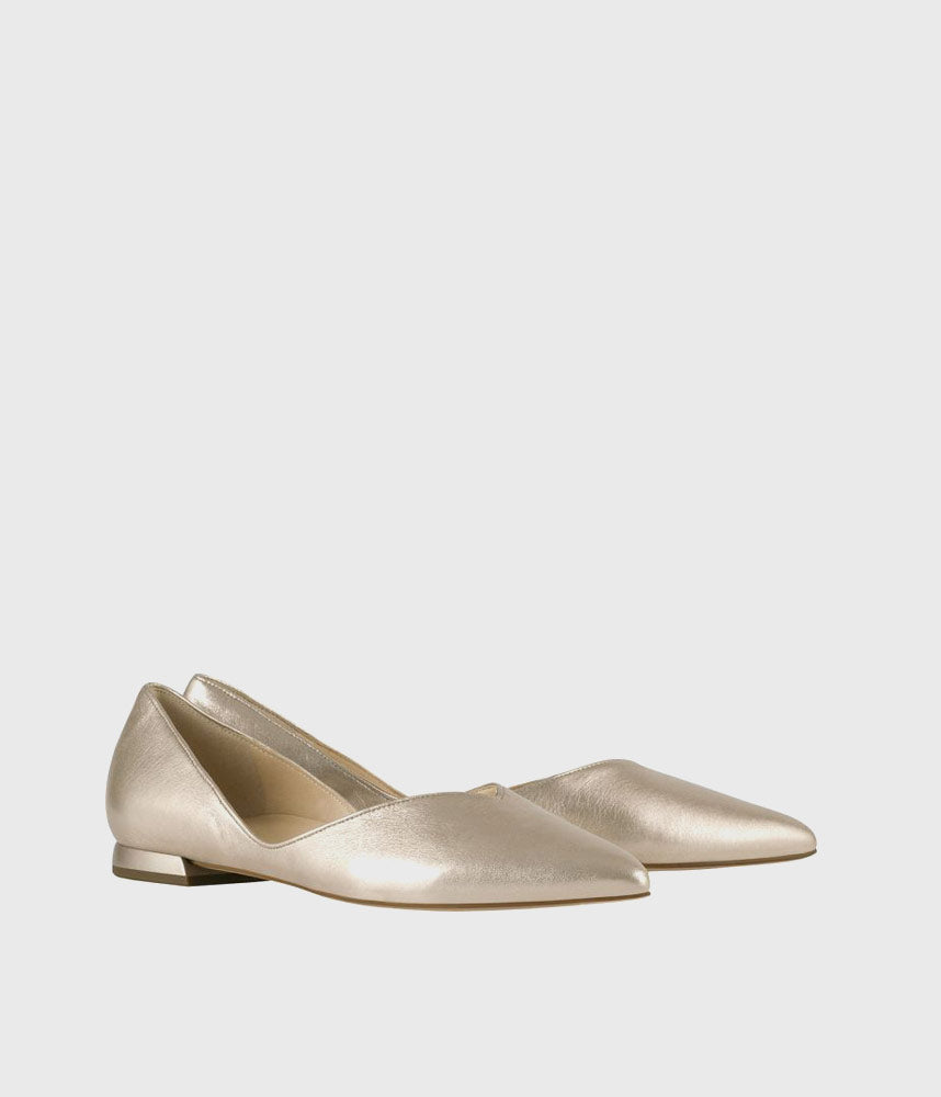 Leather Ballerina